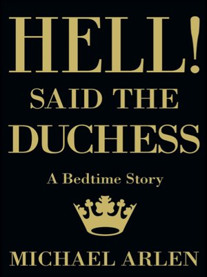 cover image of Hell! Said the Duchess